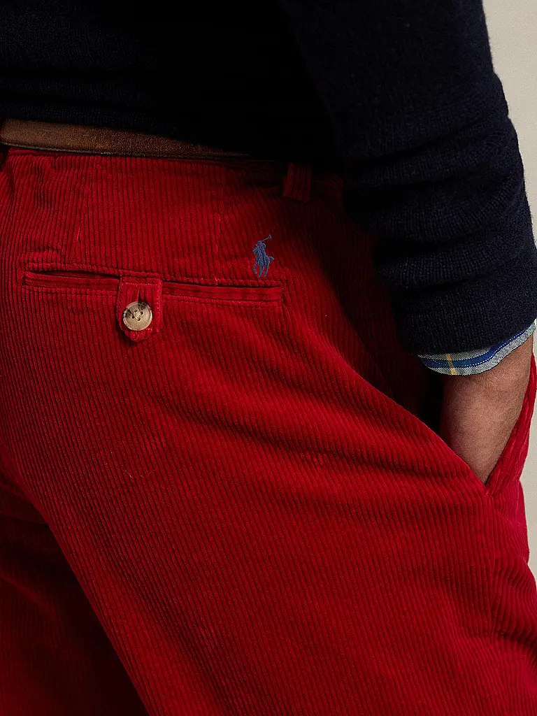 POLO RALPH LAUREN | Cordhose | Rojo
