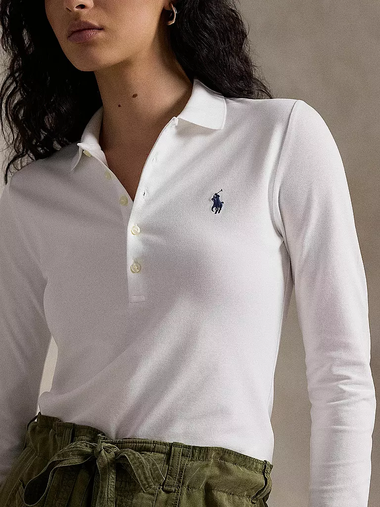 POLO RALPH LAUREN | Damen Poloshirt JULIE | Blanco