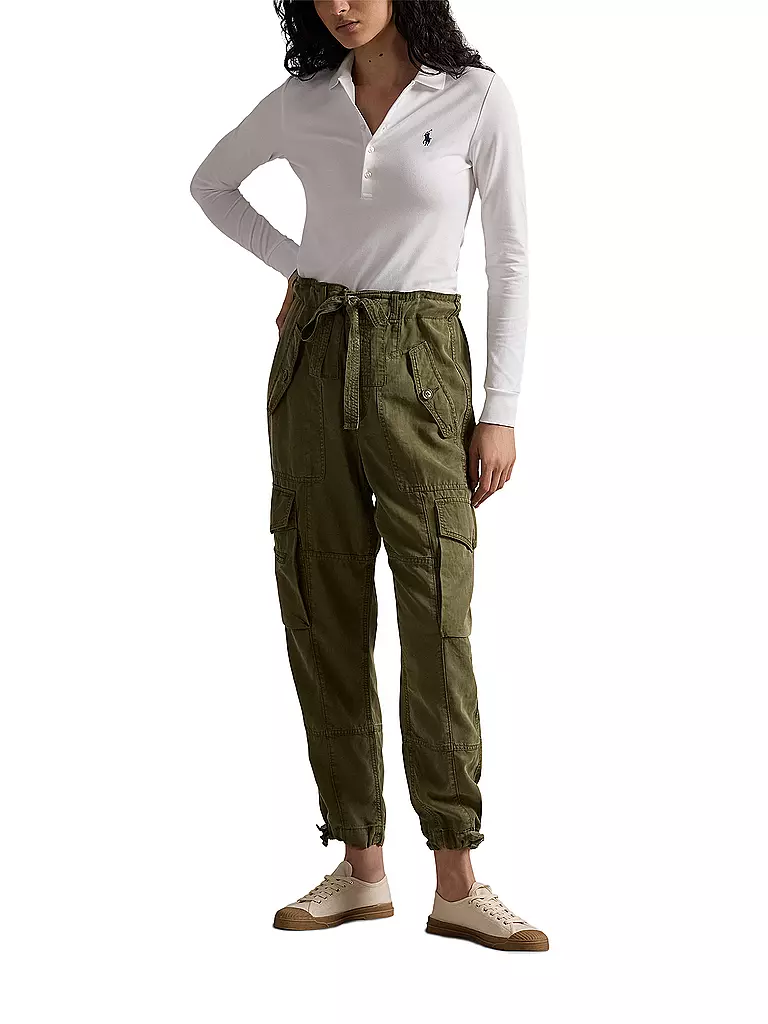 POLO RALPH LAUREN | Damen Poloshirt JULIE | Blanco