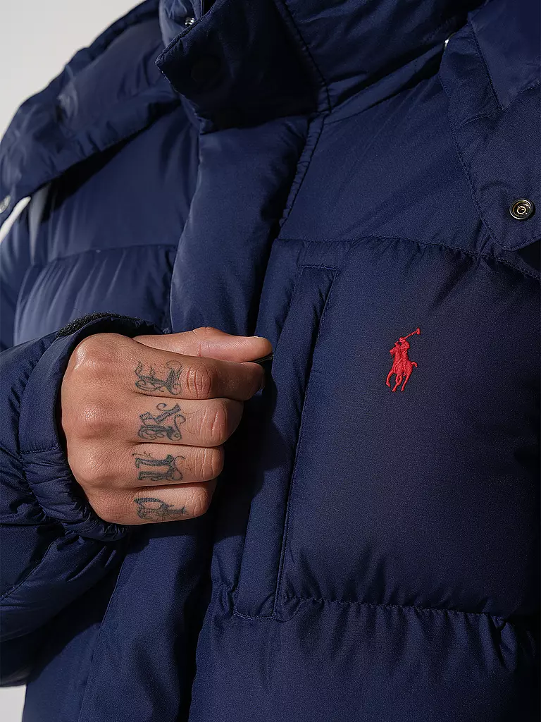 POLO RALPH LAUREN | Daunenmantel | Azul oscuro