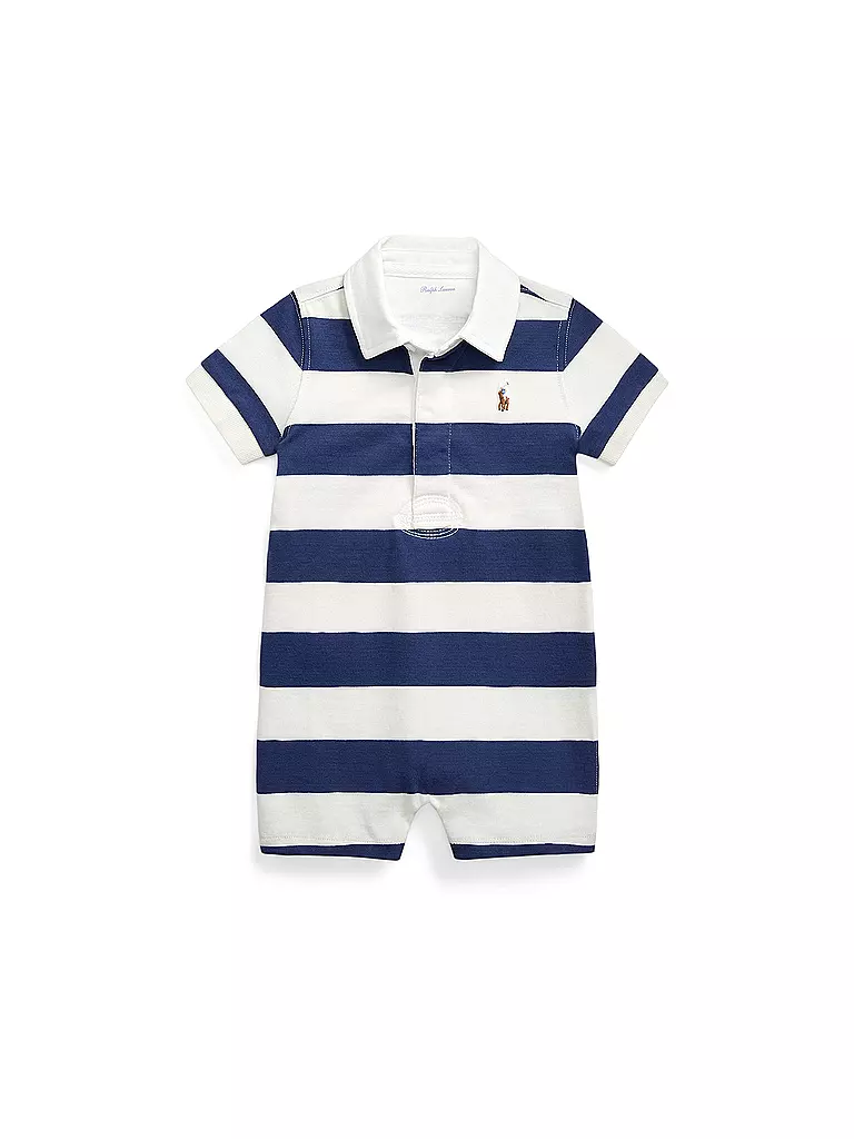 POLO RALPH LAUREN | Enterizo para bebé | Azul oscuro