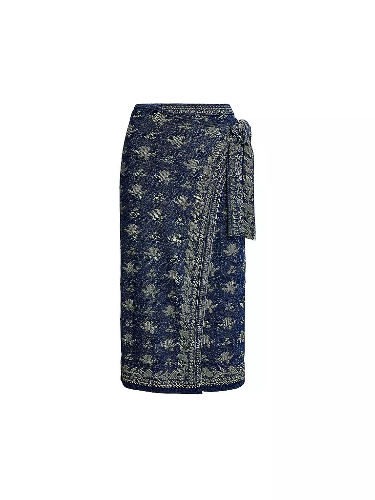 POLO RALPH LAUREN | Falda cruzada | Azul oscuro