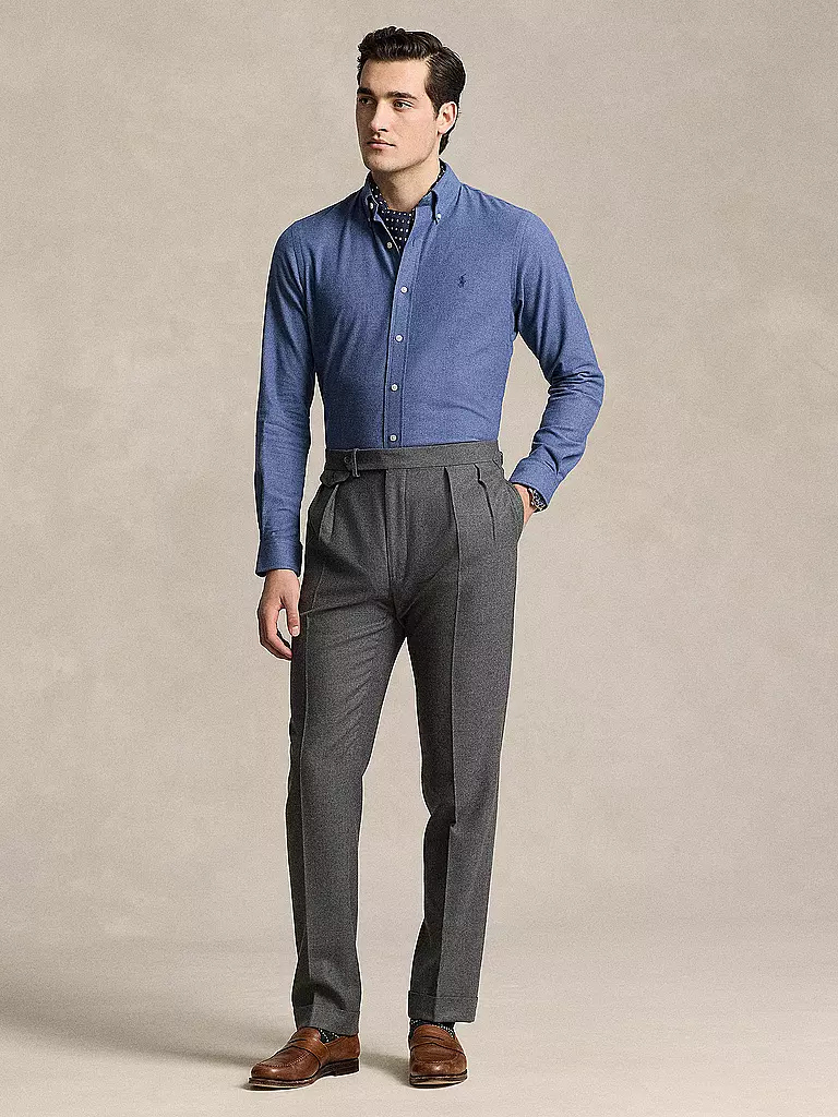 POLO RALPH LAUREN | Flanellhemd | Azul claro