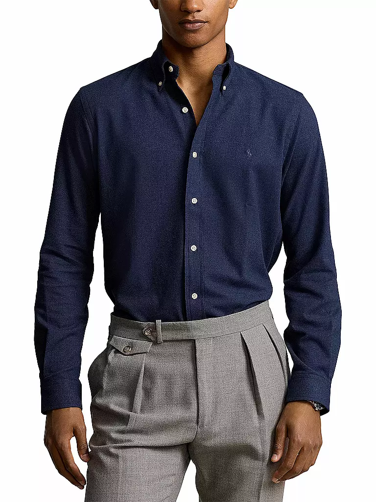 POLO RALPH LAUREN | Flanellhemd | Azul oscuro