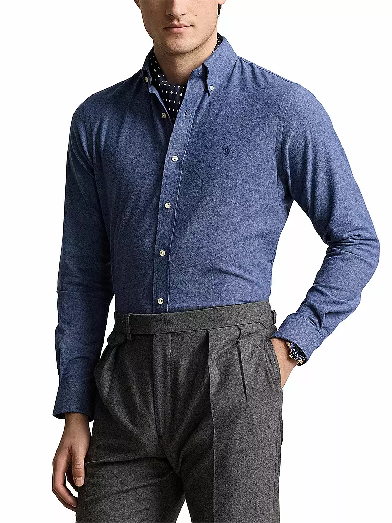POLO RALPH LAUREN | Flanellhemd | Azul claro