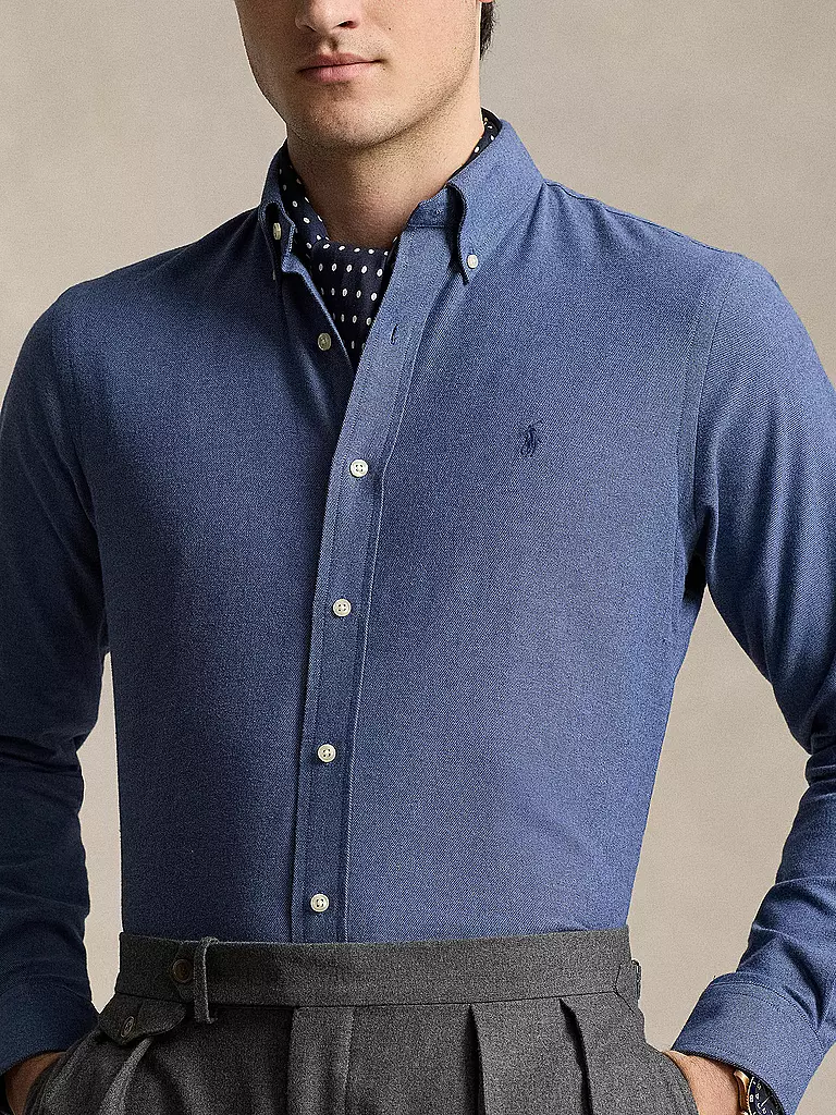 POLO RALPH LAUREN | Flanellhemd | Azul claro