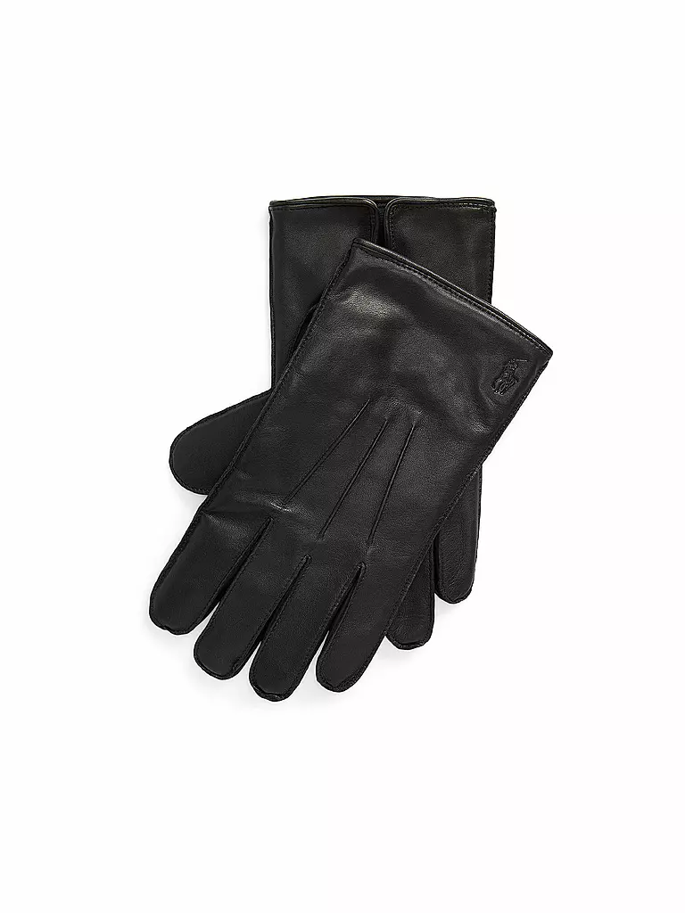 POLO RALPH LAUREN | Guantes de cuero | Negro