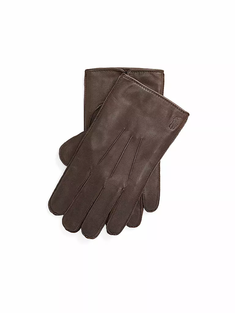 POLO RALPH LAUREN | Guantes de cuero | Marrón