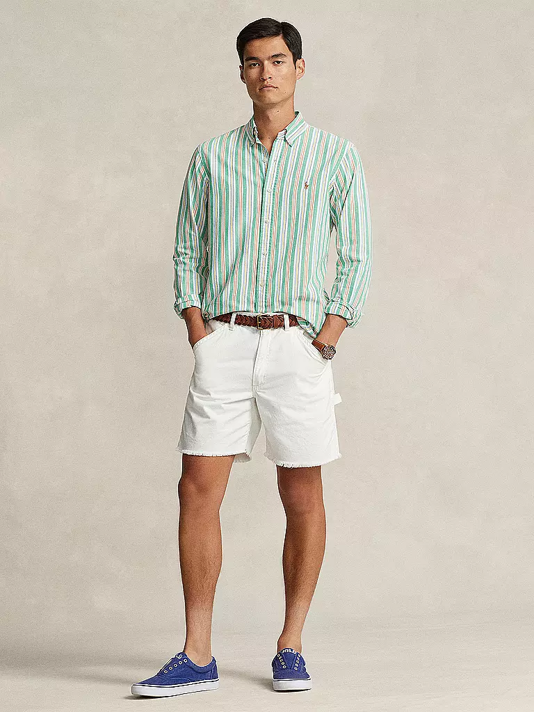 POLO RALPH LAUREN | Hemd Custom Fit  | Verde