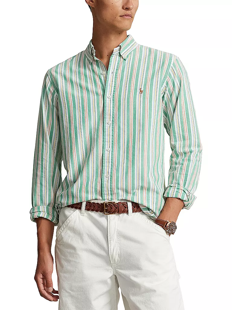 POLO RALPH LAUREN | Hemd Custom Fit  | Verde