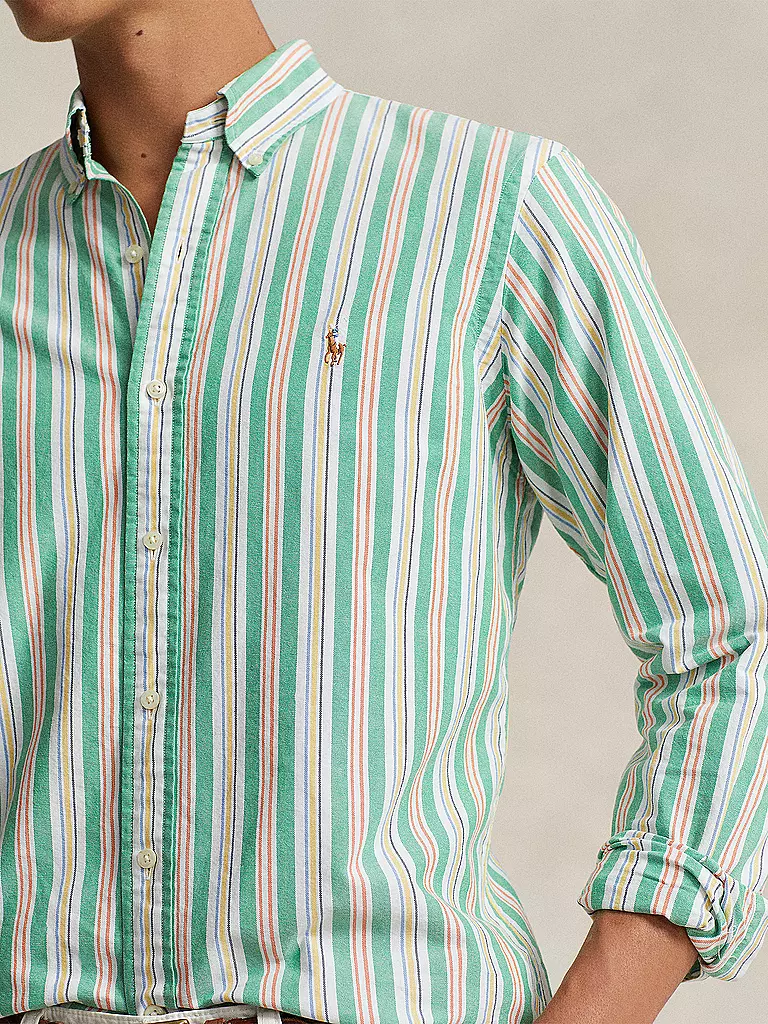 POLO RALPH LAUREN | Hemd Custom Fit  | Verde