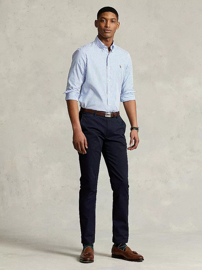 POLO RALPH LAUREN | Hemd Custom Fit | Azul oscuro