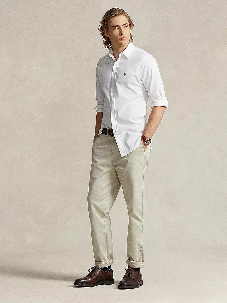 POLO RALPH LAUREN | Hemd Custom Fit | Blanco