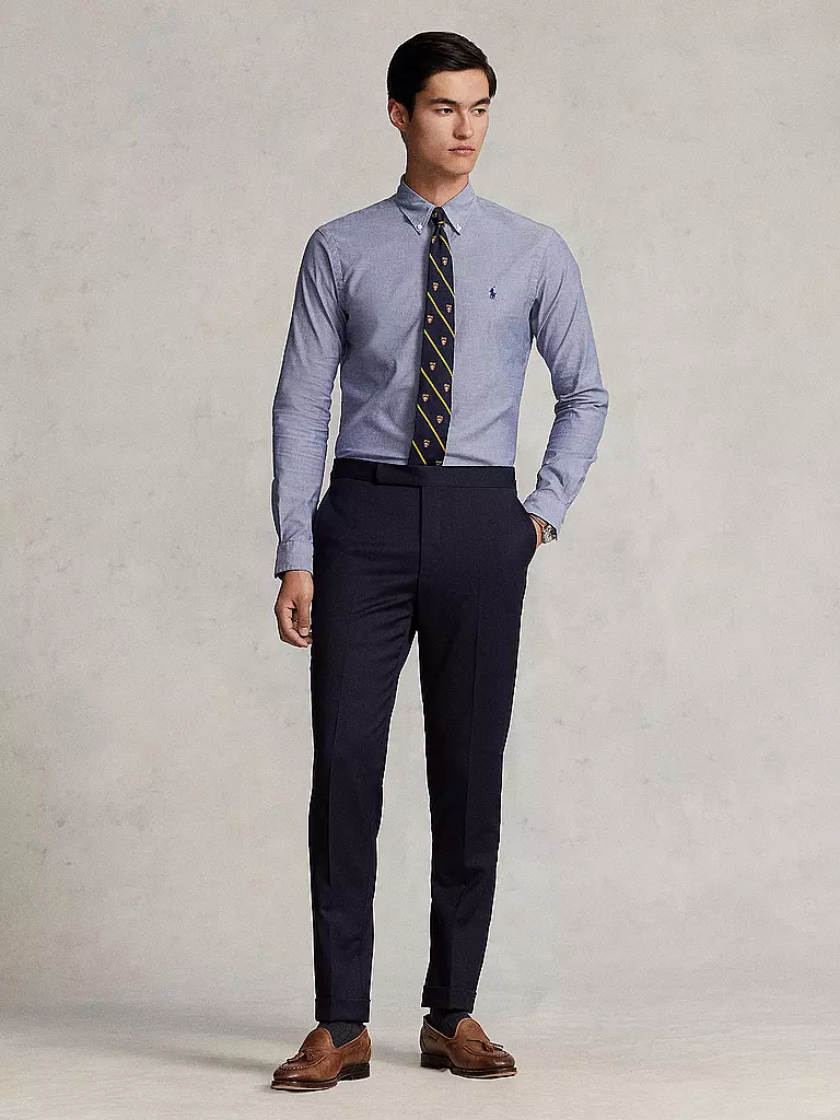 POLO RALPH LAUREN | Hemd Custom Fit | Azul oscuro