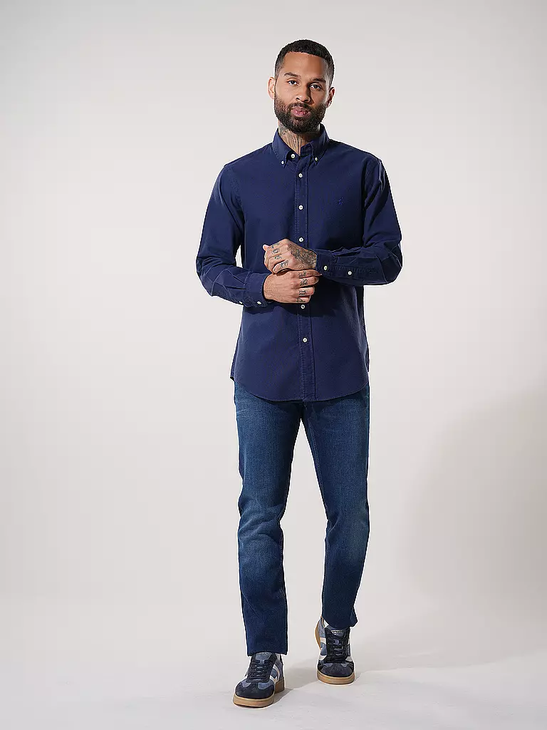 POLO RALPH LAUREN | Hemd Custom Fit | Azul oscuro