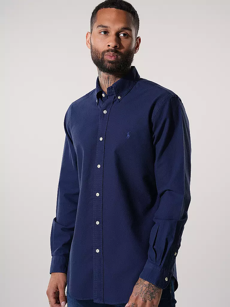 POLO RALPH LAUREN | Hemd Custom Fit | Azul oscuro