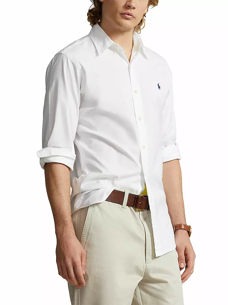 POLO RALPH LAUREN | Hemd Custom Fit | Blanco