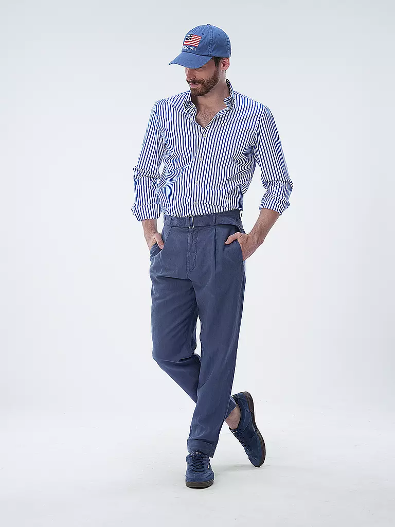 POLO RALPH LAUREN | Hemd Custom Fit | Azul