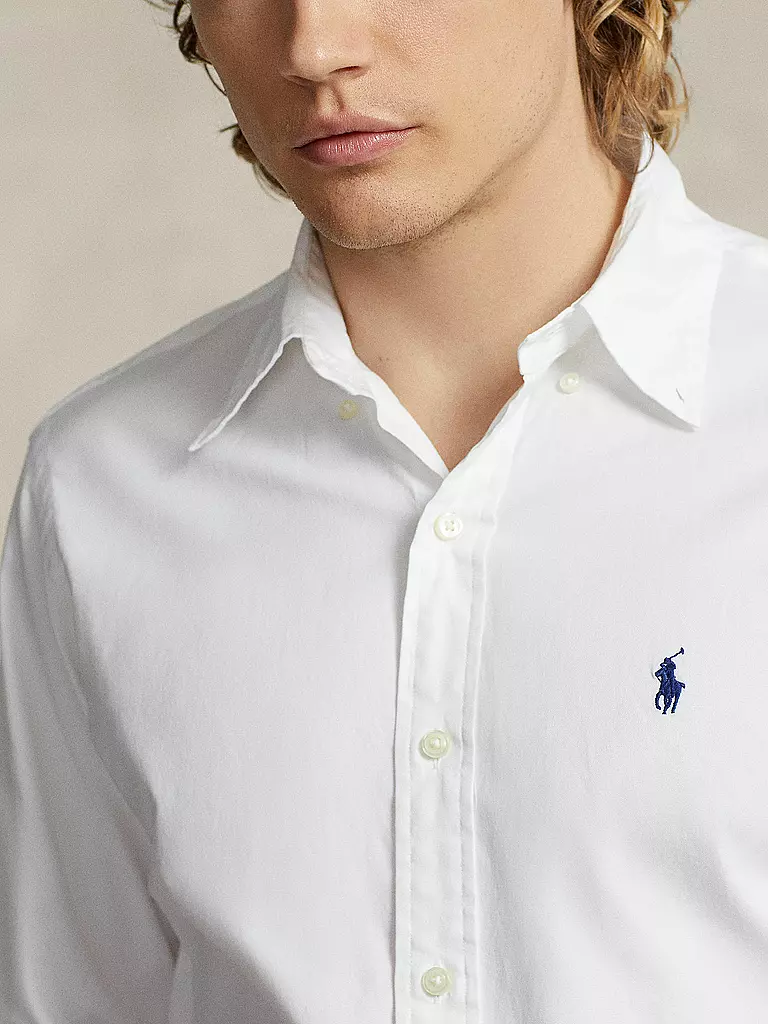 POLO RALPH LAUREN | Hemd Custom Fit | Blanco