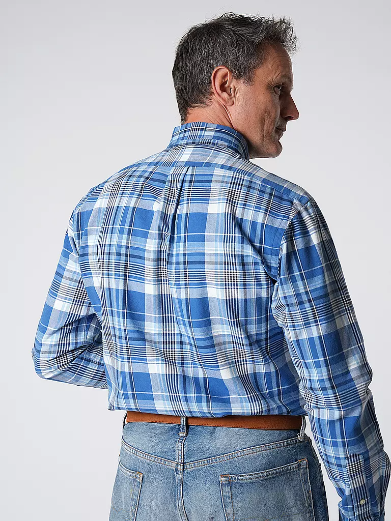 POLO RALPH LAUREN | Hemd Custom Fit | Azul