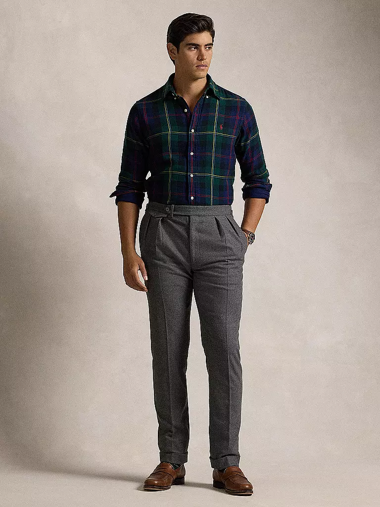 POLO RALPH LAUREN | Hemd Regular Fit  | Azul oscuro