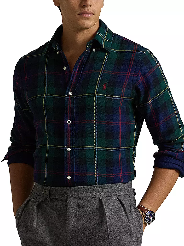 POLO RALPH LAUREN | Hemd Regular Fit  | Azul oscuro