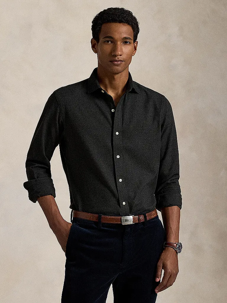POLO RALPH LAUREN | Hemd Regular Fit  | Gris
