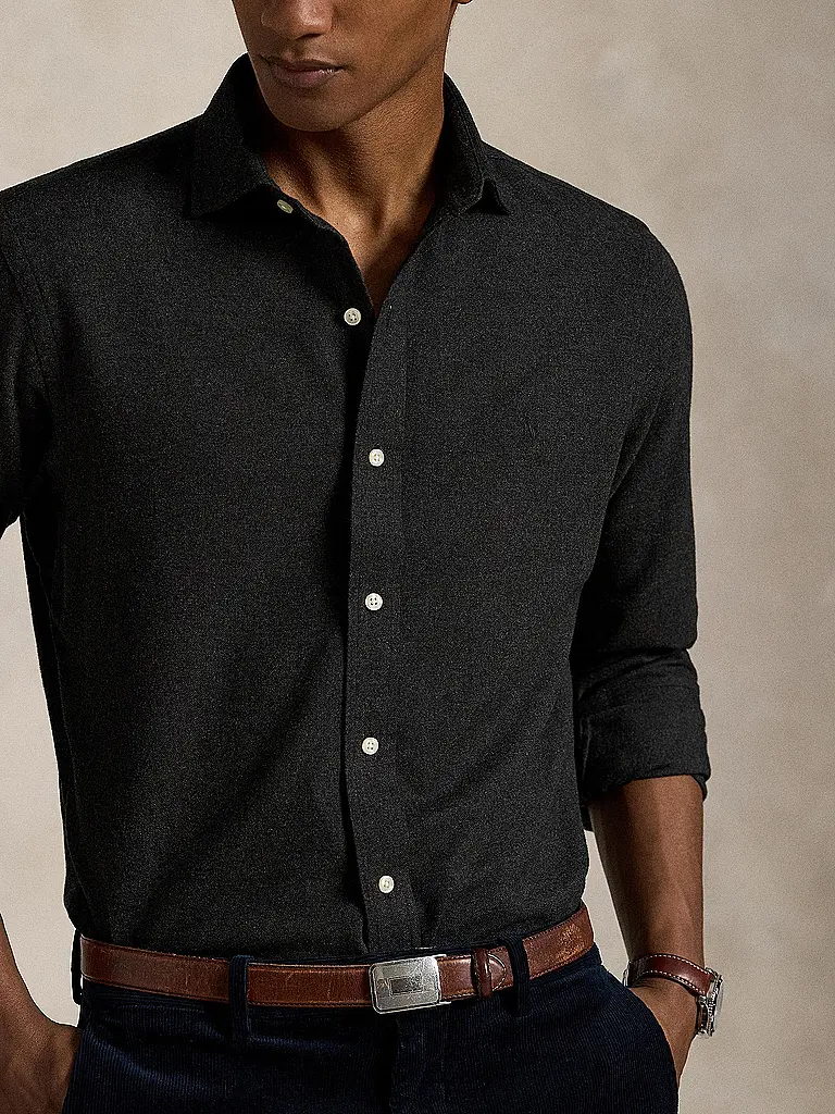 POLO RALPH LAUREN | Hemd Regular Fit  | Gris