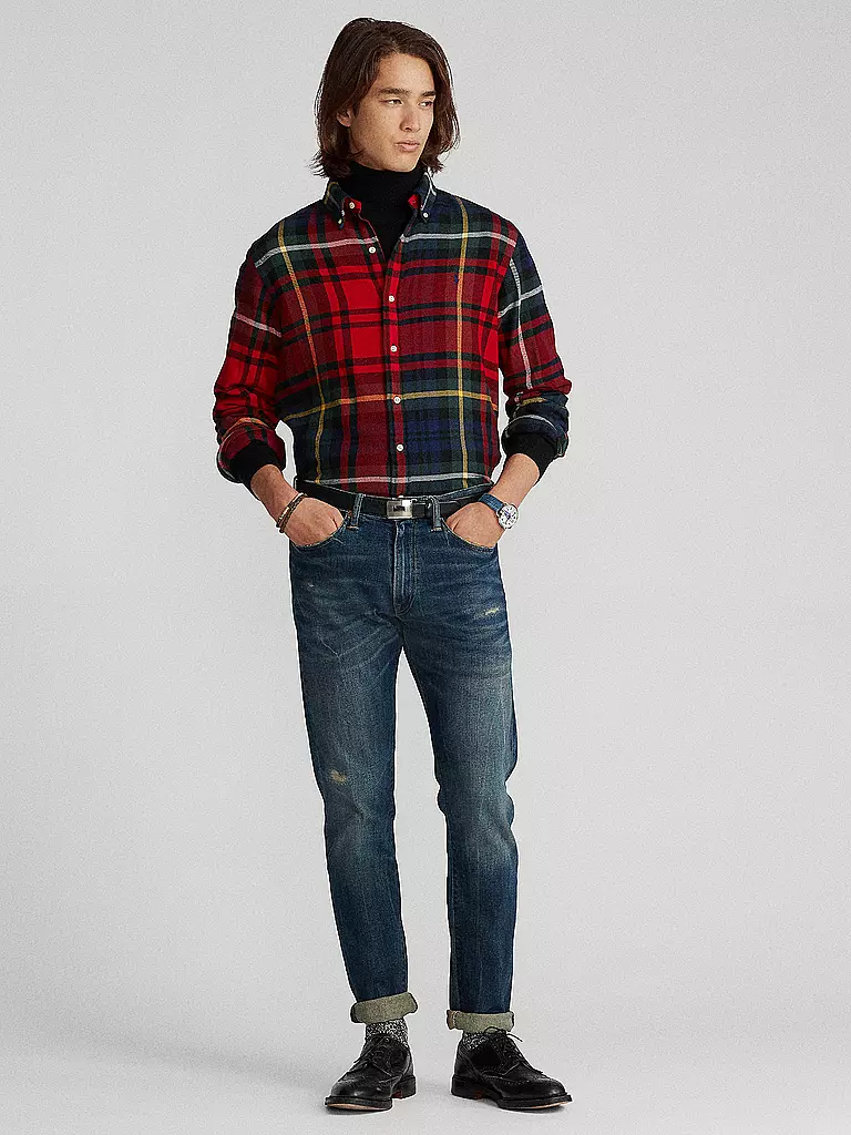 POLO RALPH LAUREN | Hemd Regular Fit | Rojo