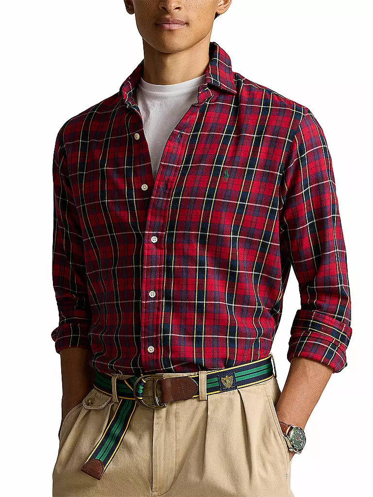 POLO RALPH LAUREN | Hemd Regular Fit | Rojo