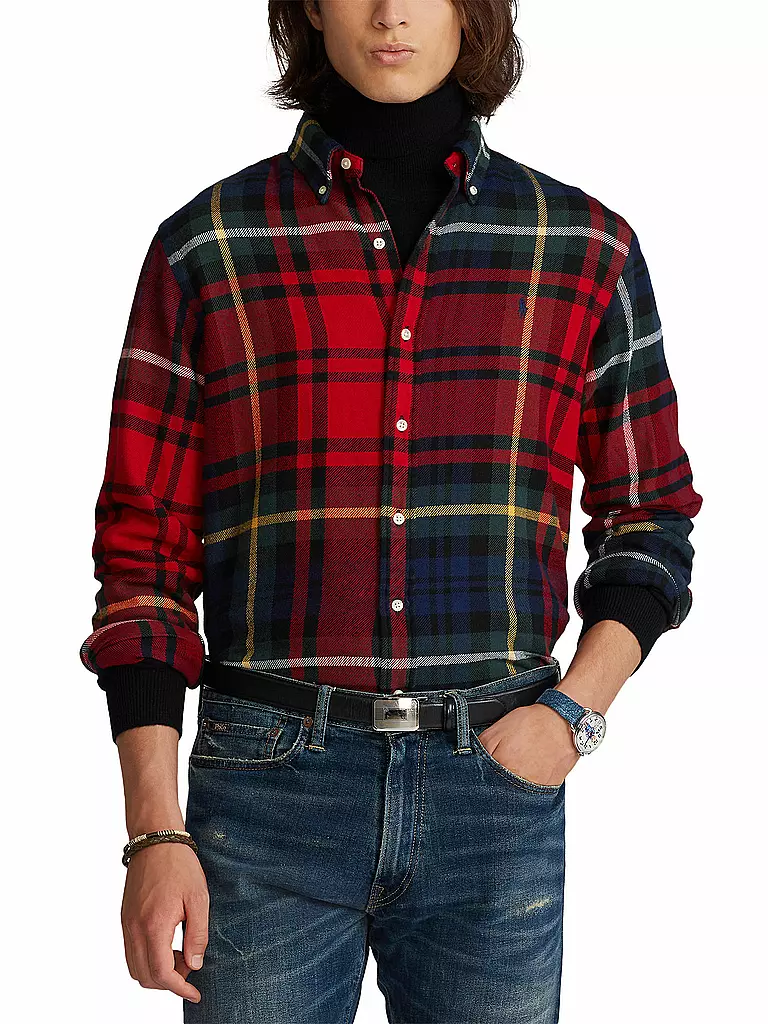POLO RALPH LAUREN | Hemd Regular Fit | Rojo