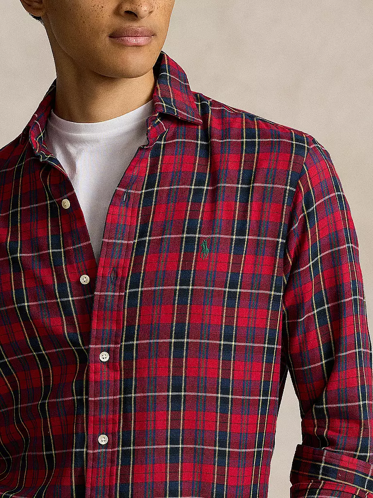 POLO RALPH LAUREN | Hemd Regular Fit | Rojo