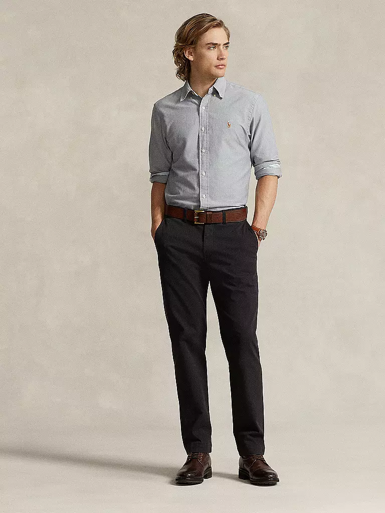POLO RALPH LAUREN | Hemd Slim Fit | Gris claro