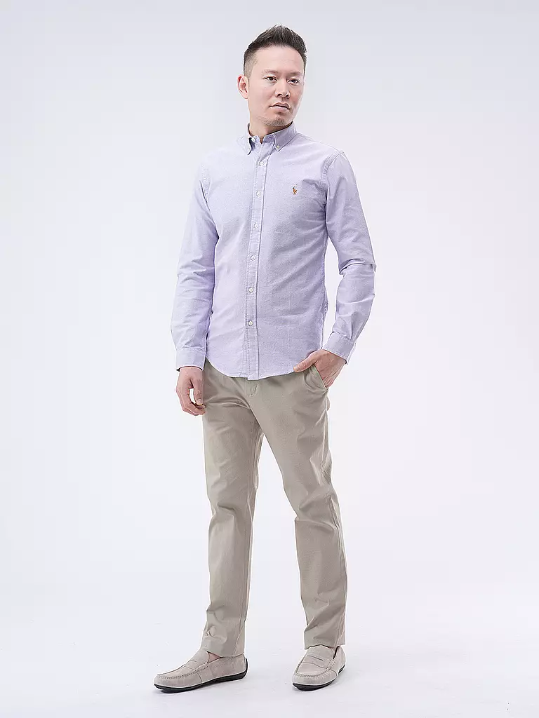 POLO RALPH LAUREN | Hemd Slim Fit | Lila