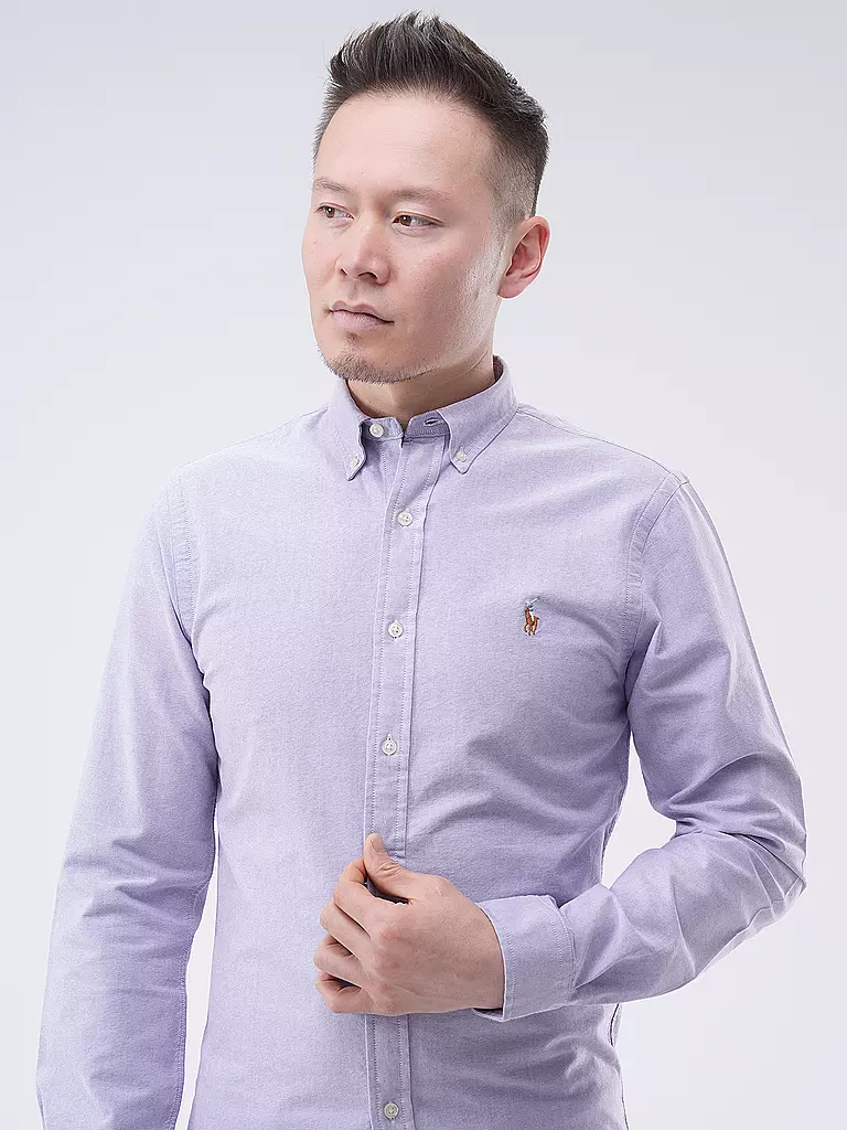 POLO RALPH LAUREN | Hemd Slim Fit | Lila