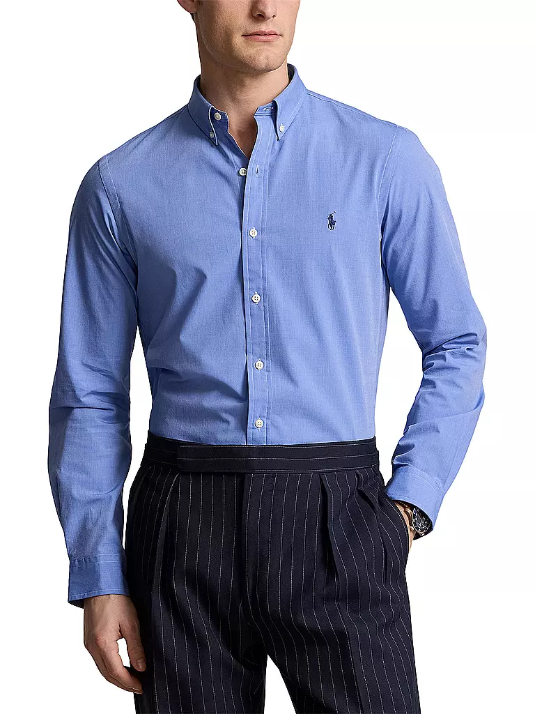 POLO RALPH LAUREN | Hemd Slim Fit | Azul claro