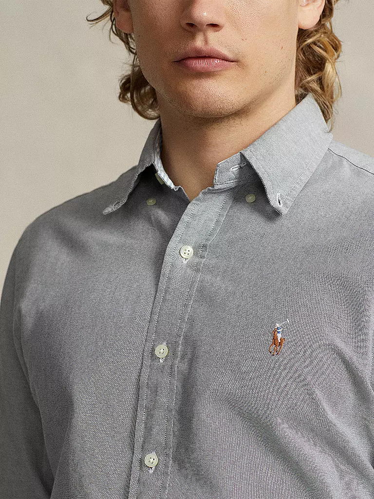 POLO RALPH LAUREN | Hemd Slim Fit | Gris claro