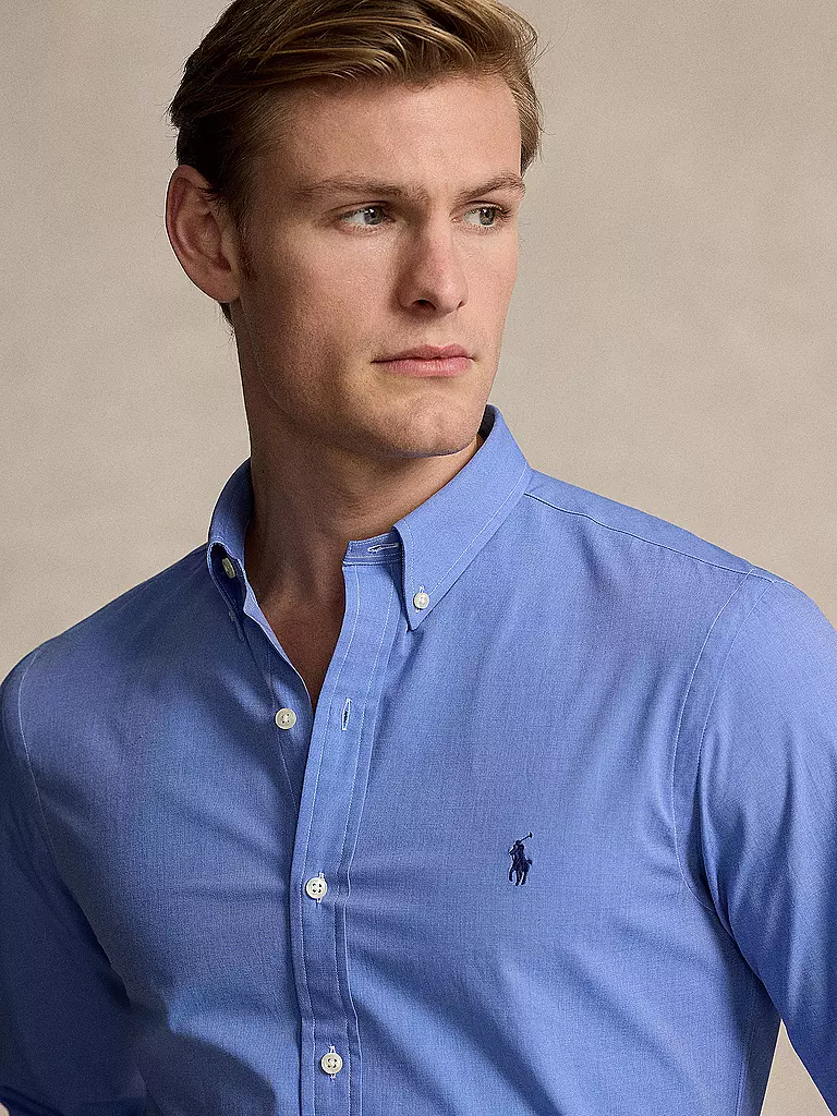 POLO RALPH LAUREN | Hemd Slim Fit | Azul claro