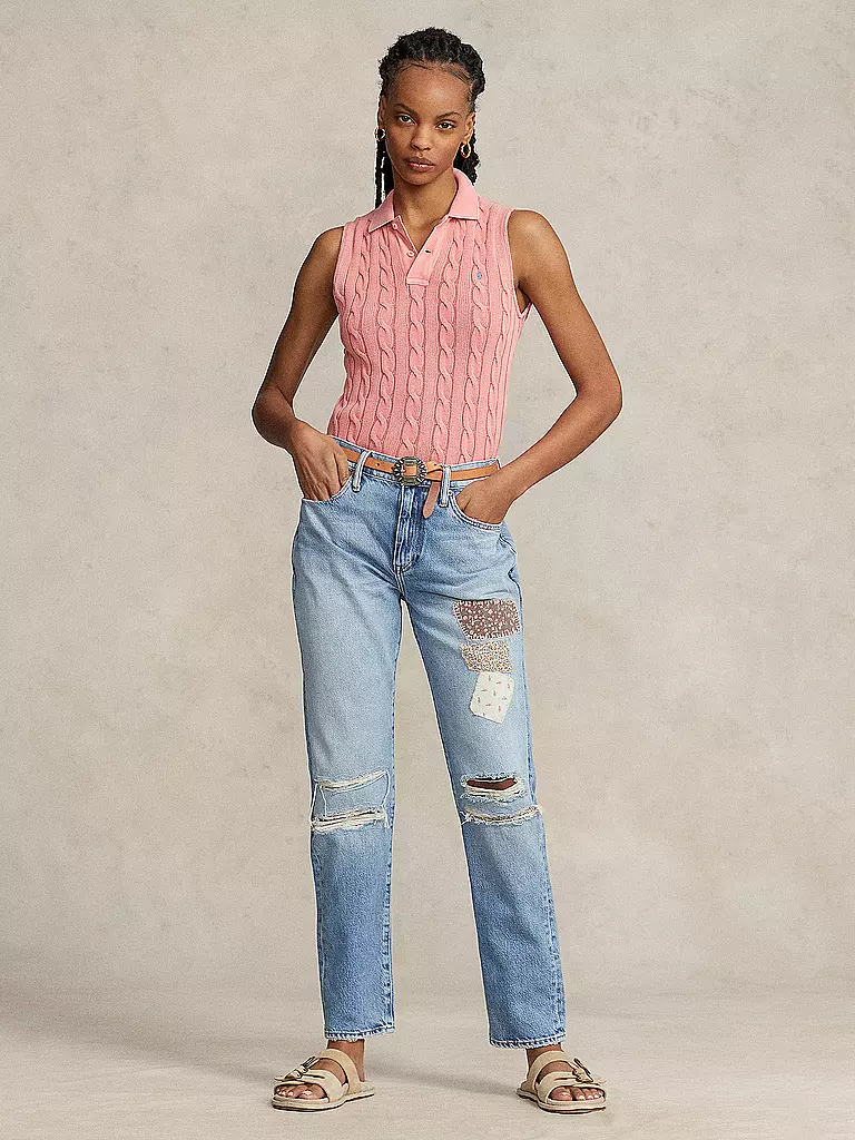 POLO RALPH LAUREN | Jeans Boyfriend Fit | Azul