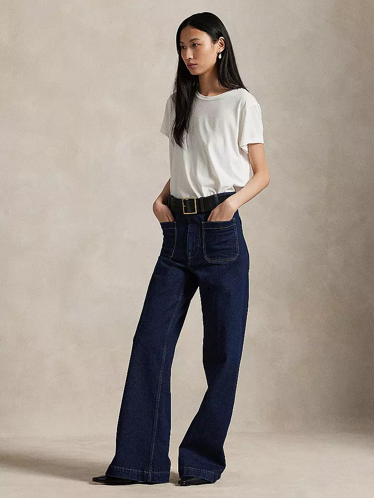 POLO RALPH LAUREN | Jeans de corte acampanado | Azul oscuro