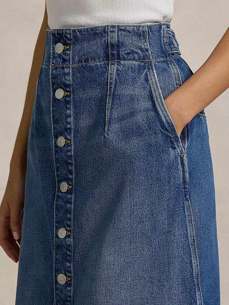 POLO RALPH LAUREN | Jeansrock  | Azul oscuro