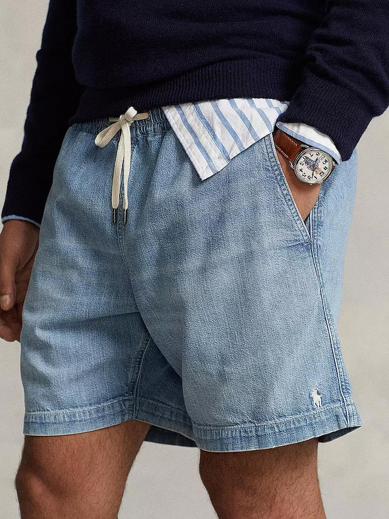 POLO RALPH LAUREN | Jeansshorts | Azul claro