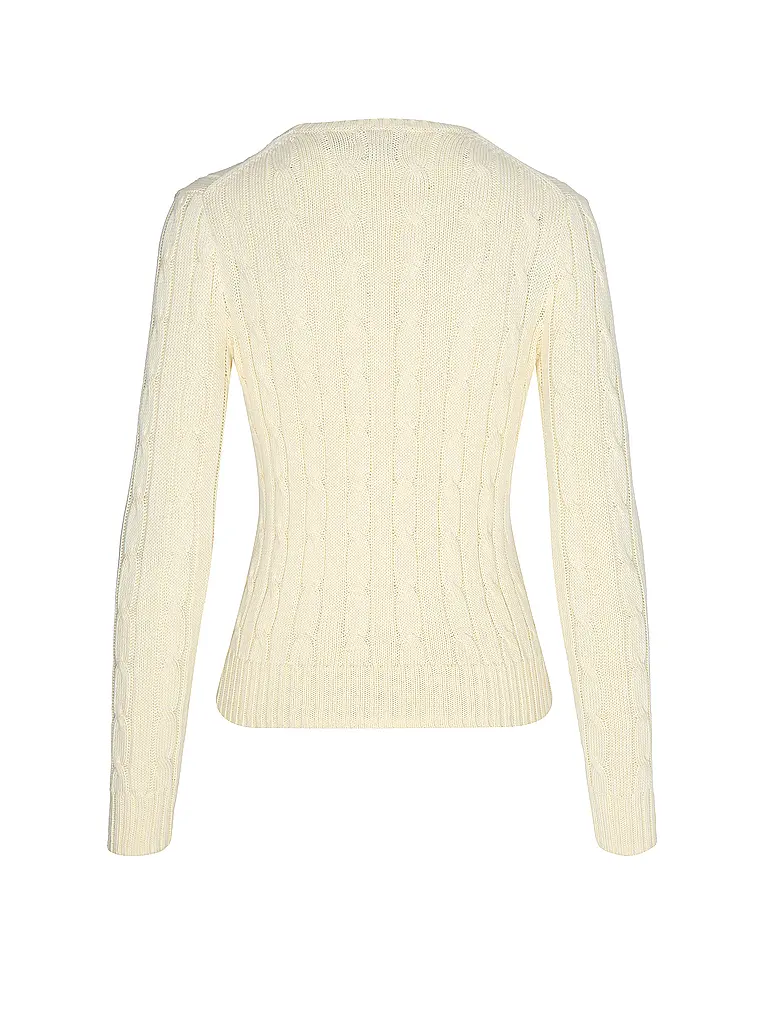 POLO RALPH LAUREN | Jersey de corte ajustado JULIANNA | Crema
