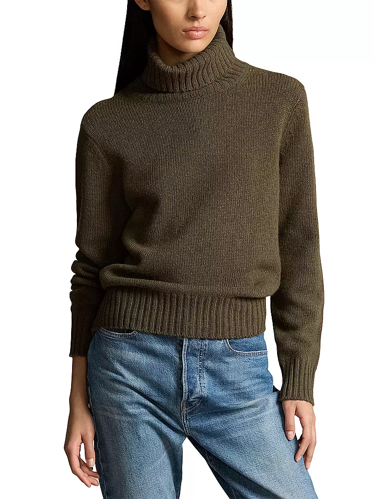 POLO RALPH LAUREN | Jersey de cuello alto corte oversized | 