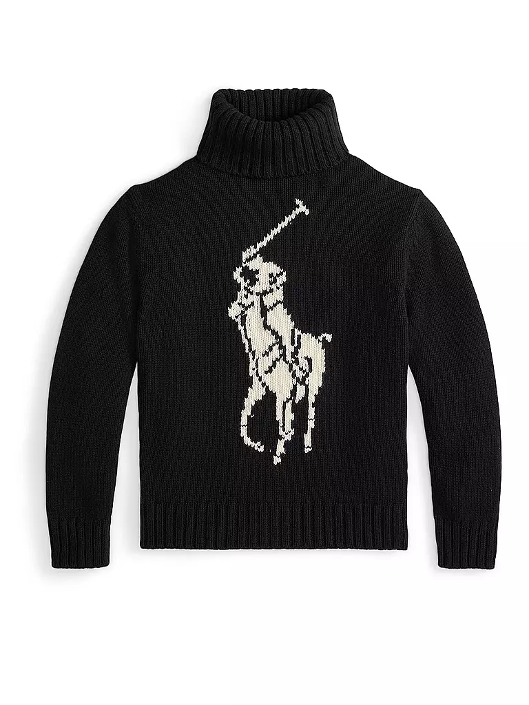POLO RALPH LAUREN | Jersey de cuello alto | Negro
