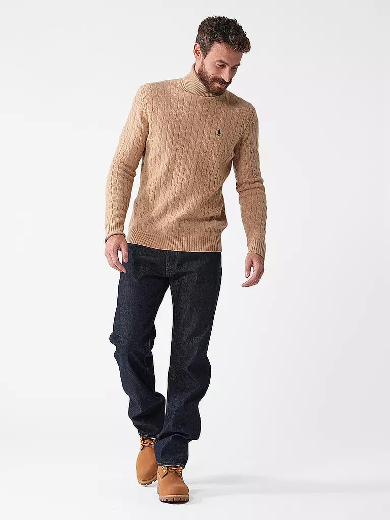 POLO RALPH LAUREN | Jersey de cuello alto | Camel