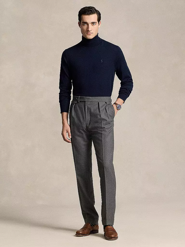 POLO RALPH LAUREN | Jersey de cuello alto | Azul oscuro