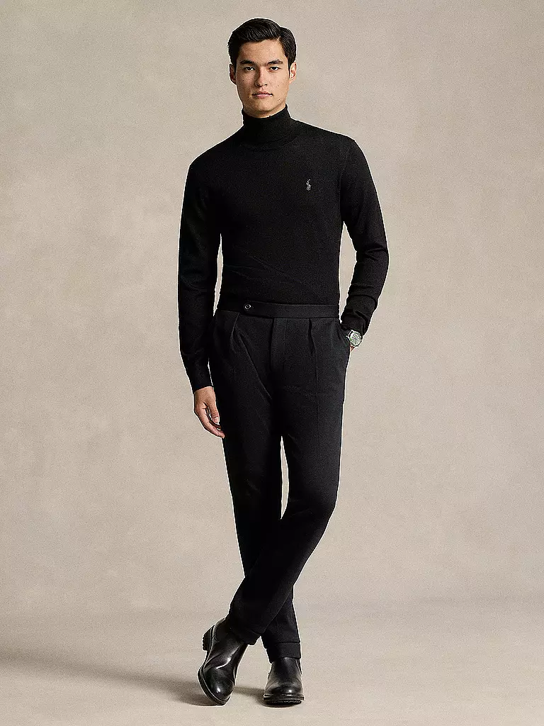 POLO RALPH LAUREN | Jersey de cuello alto | Negro