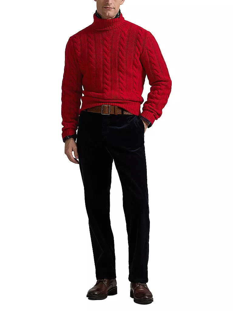 POLO RALPH LAUREN | Jersey de cuello alto | Rojo