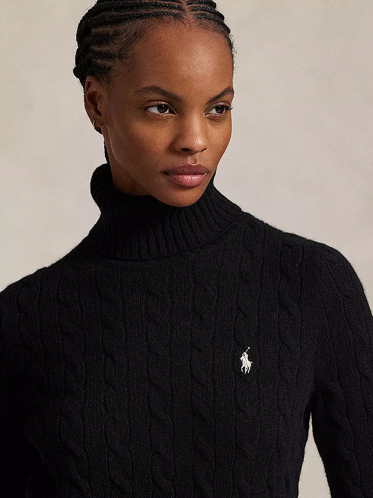 POLO RALPH LAUREN | Jersey de cuello alto | Negro